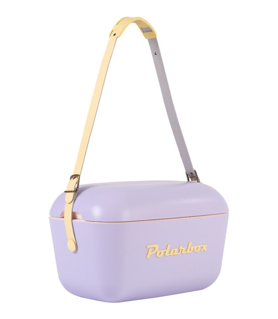 Polarbox Cooler Soğutucu &Ccedil;anta Pop Edition (20L) // Lilac &ndash; Yellow