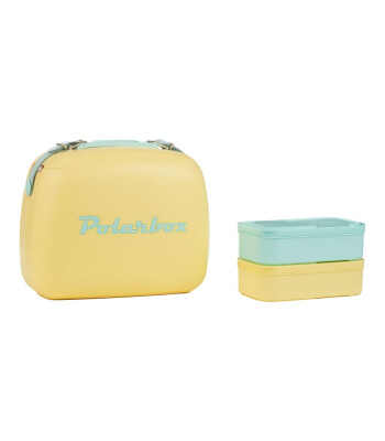 Polarbox CoolerBag Soğutucu Çanta Pop Edition (6L) // Amarillo - Verde Agua
