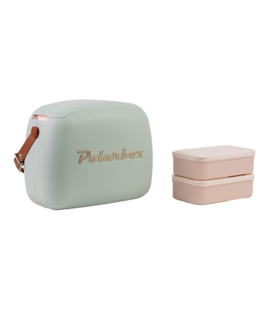 Polarbox CoolerBag Soğutucu &Ccedil;anta Classic (6L) // Matcha - Gold