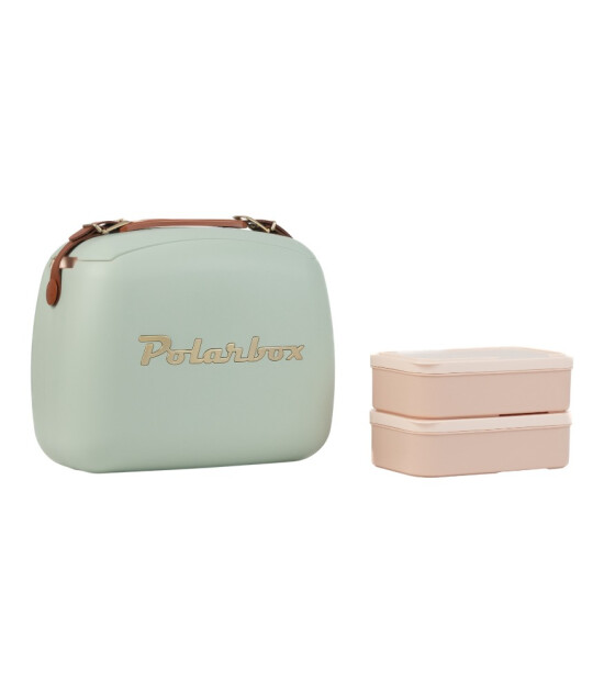 Polarbox CoolerBag Soğutucu &Ccedil;anta Classic (6L) // Matcha - Gold