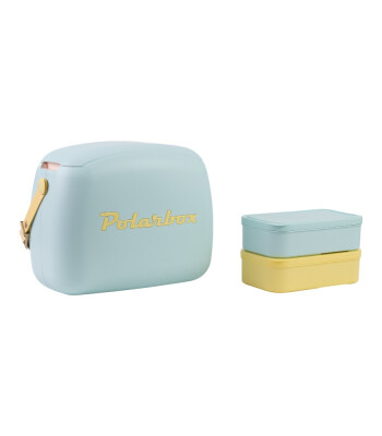 Polarbox CoolerBag Soğutucu Çanta Pop Edition (6L) // Celeste - Amarillo