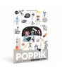 Poppik Mini Sticker Poster // Space