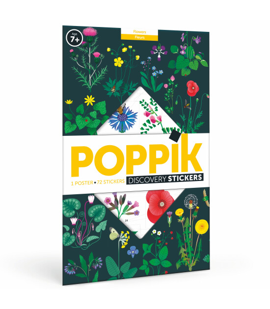 Poppik Discovery Sticker Poster // Botanic
