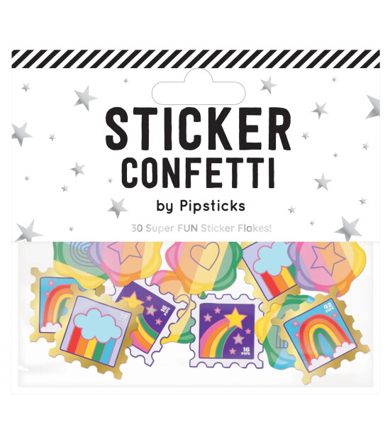 Pipsticks Confetti Sticker // Sealed