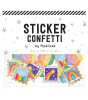 Pipsticks Confetti Sticker // Sealed