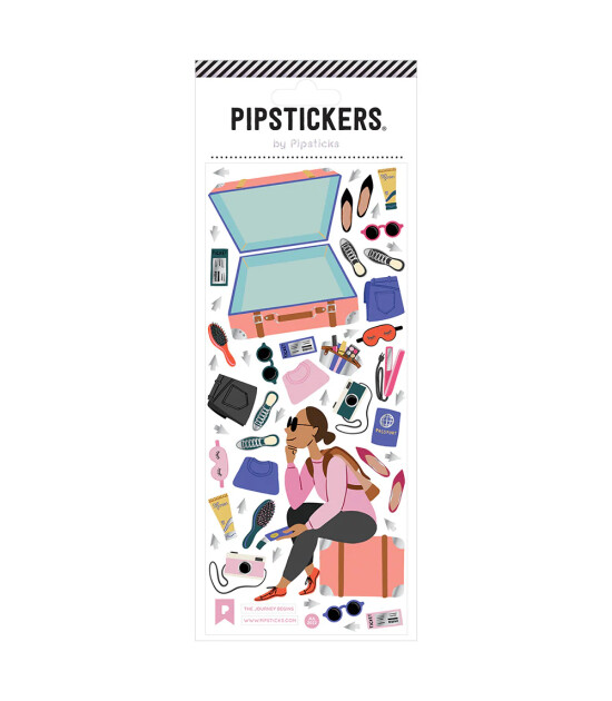 Pipsticks Sticker // The Journey Begins