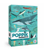 Poppik Puzzle with Poster // Oceans (500 Par&ccedil;a)