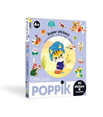 Poppik Super Stickers // Around the World