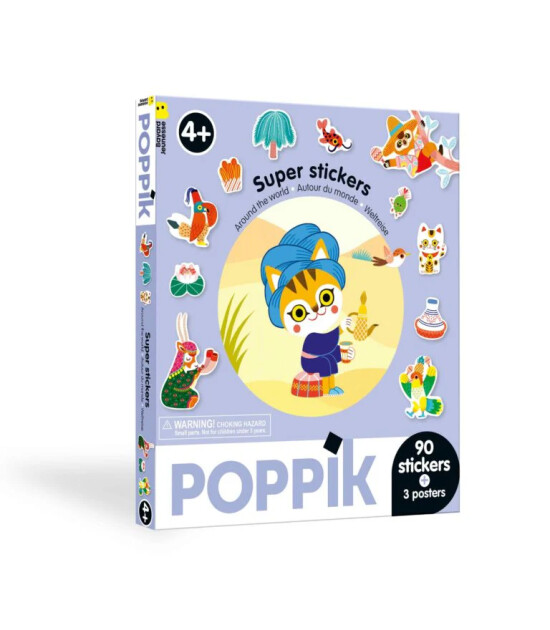 Poppik Super Stickers // Around the World
