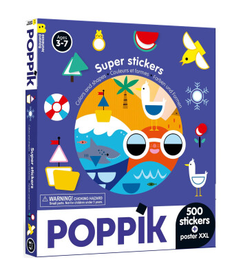 Poppik Super Stickers // Colors and Shapes