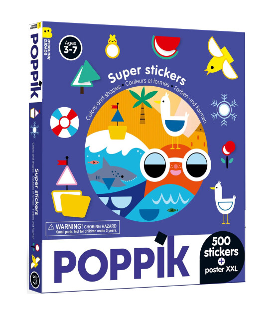 Poppik Super Stickers // Colors and Shapes