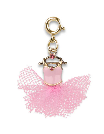 Charm It! Kolye & Bileklik Charm // Gold Ballet Tutu