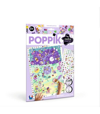 Poppik Creative Sticker Poster // Fairies
