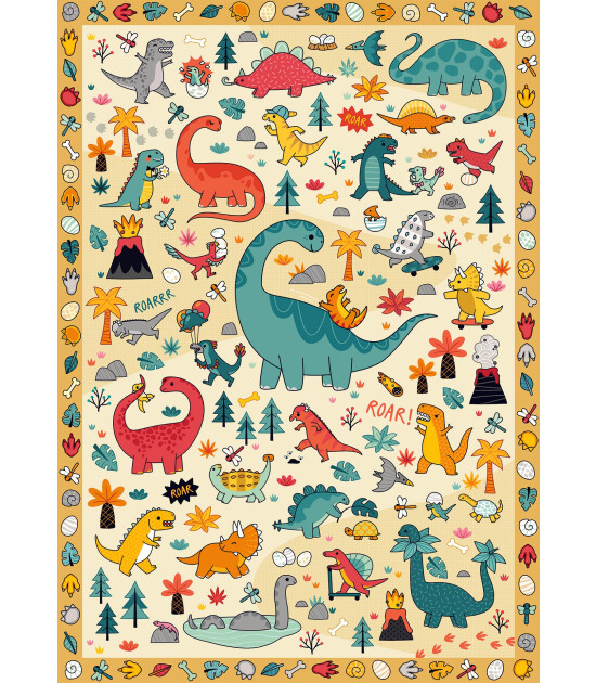 POPPIK Creative Sticker Poster // Dinosaurs