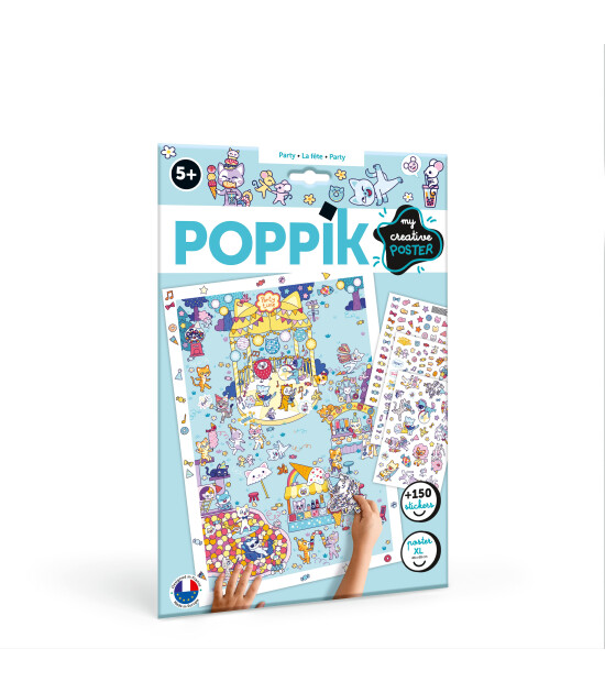 POPPIK Creative Sticker Poster // Party