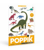 Poppik Mini Sticker Poster // Dinosaurs