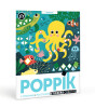 Poppik Panorama Sticker Poster // Aquarium