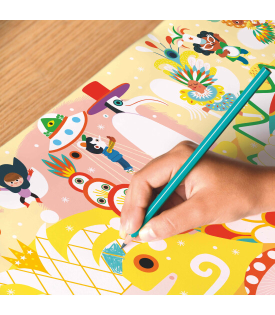 Poppik Colouring Poster // Carnaval