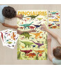 Poppik Discovery Sticker Poster // Dinosaurs