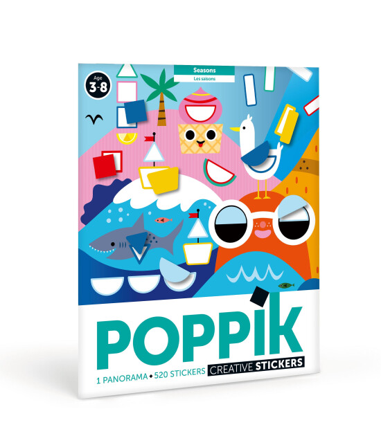 Poppik Panorama Sticker Poster // Seasons