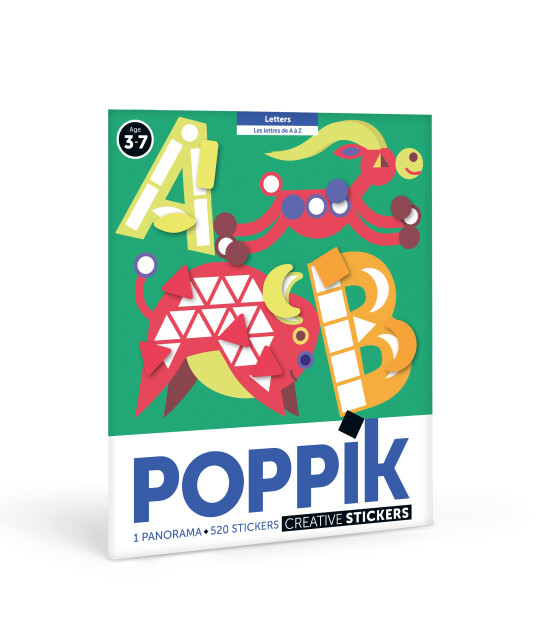 Poppik Panorama Sticker Poster // ABC