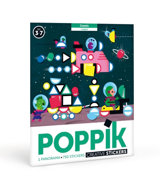 Poppik Panorama Sticker Poster // Cosmic