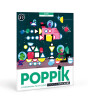 Poppik Panorama Sticker Poster // Cosmic