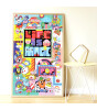 Poppik Creative Pixel Sticker Poster // Street Art