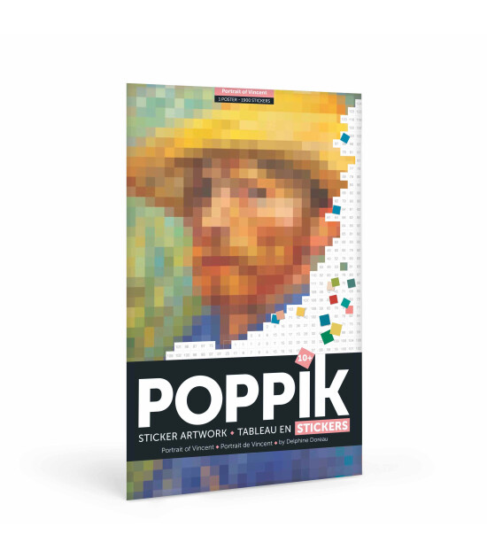 Poppik Art Creative Sticker Poster // Van Gogh