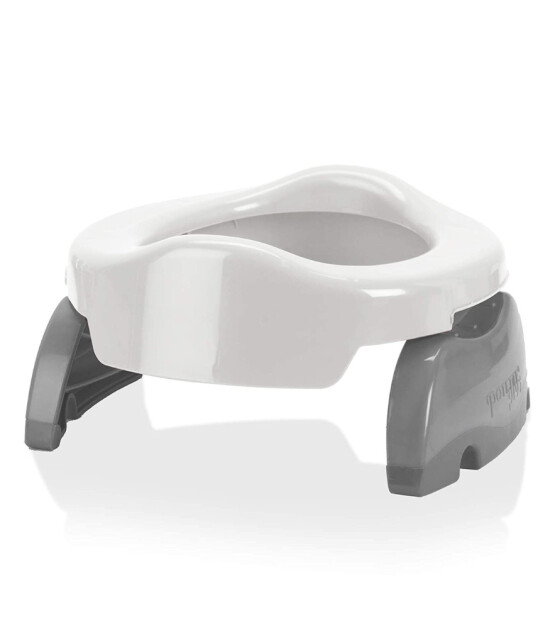 Potette Plus Portatif Katlanabilir Tuvalet Adaptör & Lazımlık // Beyaz