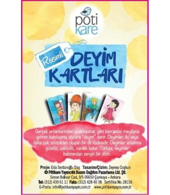 RESİMLİ DEYİM KARTLARI