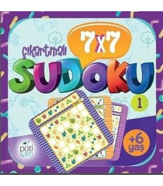 7X7 ÇIKARTMALI SUDOKU 6+ (1)