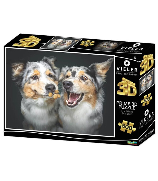 Prime 3D Yetişkin Puzzle // Aussies Delight (500 Parça)