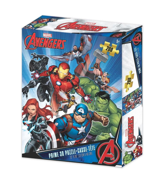 Prime 3D Puzzle // Avengers (200 Parça)