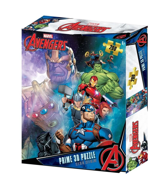 Prime 3D Avengers Puzzle (200 Parça)