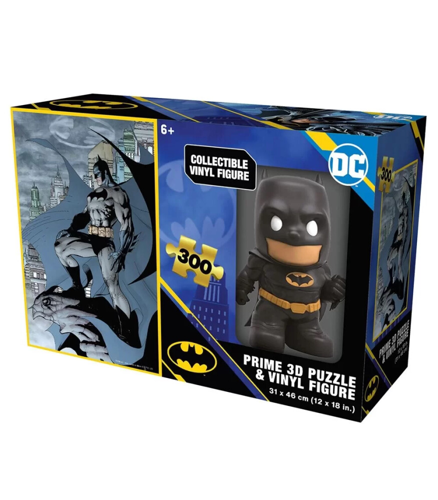 Prime 3D Puzzle ve Batman Figür (300 Parça) - Keyif Bebesi | Kids