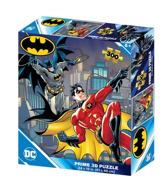 Prime 3D Yetişkin Puzzle // Batman ve Robin (300 Parça)