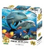 Prime 3D Puzzle 150 Par&ccedil;a // Dalga Altında Yunuslar