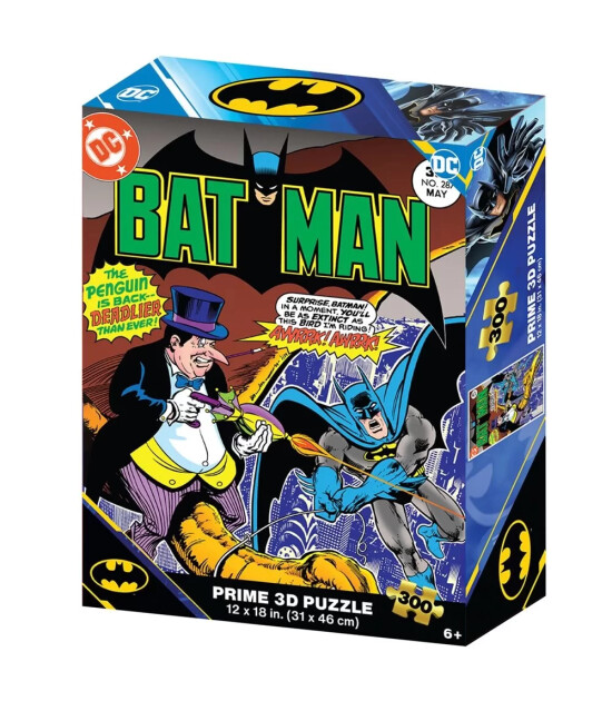 Prime 3D DC Comics Puzzle // Batman (300 Parça)