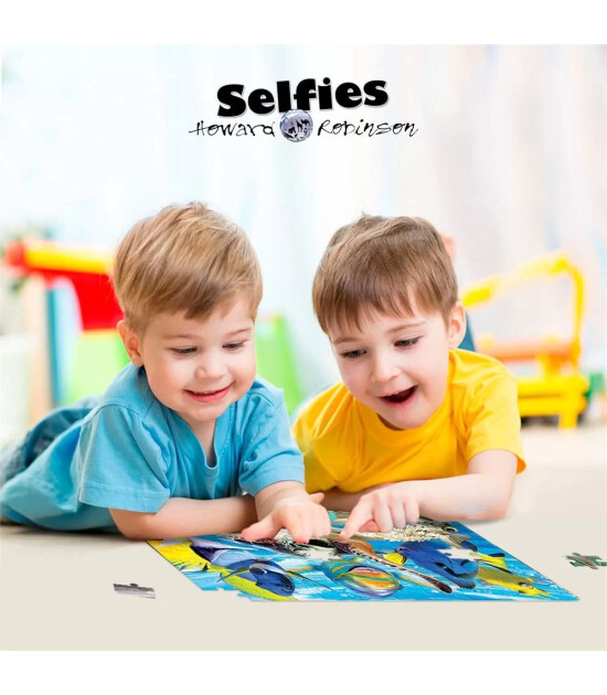 Prime 3D Selfie Puzzle // Deniz Canlıları (48 Par&ccedil;a)