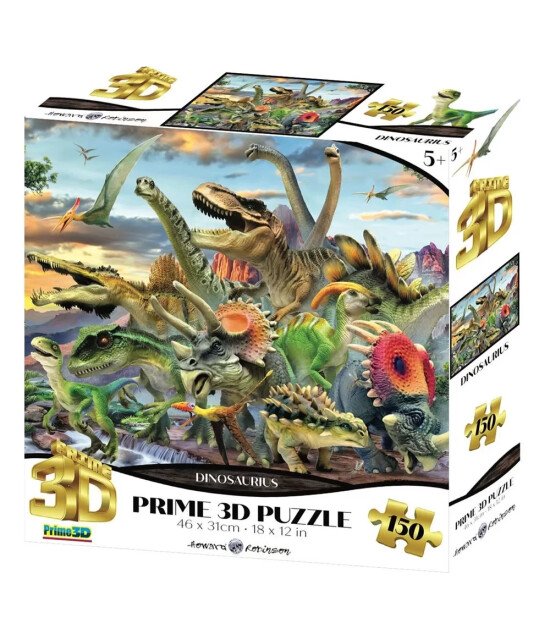 Prime 3D Puzzle // Dinozorlar (150 Par&ccedil;a)