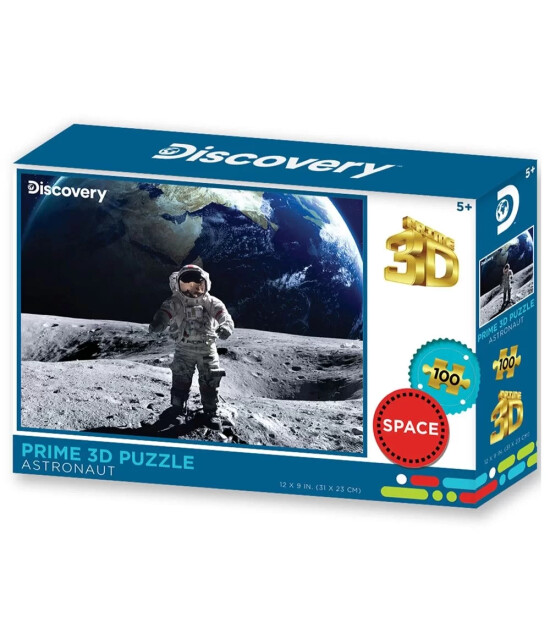 Prime 3D Discovery Puzzle // Ayda Astronot (100 Parça)