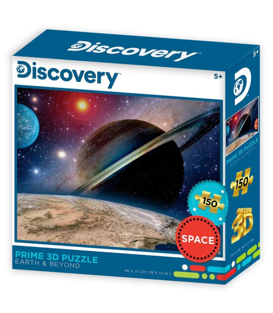 Prime 3D Discovery Puzzle // Dünya ve Ötesi (150 Parça)