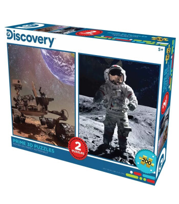 Prime 3D Discovery İkili Puzzle 200 Par&ccedil;a // Mars Aracı - Astronot