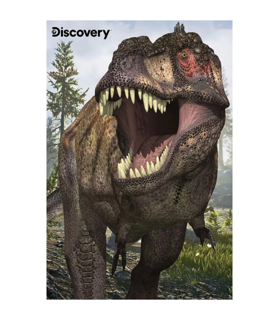 Prime 3D Discovery İkili Puzzle // TRex  Allosaurus (200 Par&ccedil;a)