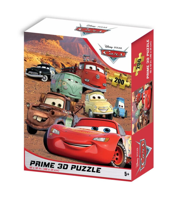 Prime 3D Disney Puzzle // Cars (200 Parça)