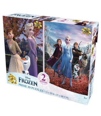 Prime 3D Disney İkili Puzzle 200 Par&ccedil;a // Frozen