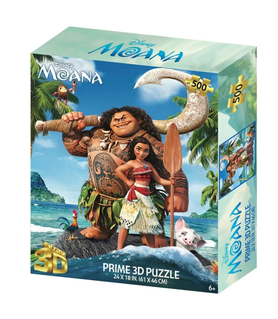 Prime 3D Disney Prensesler Puzzle // Moana (500 Par&ccedil;a)