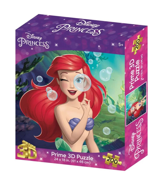 Prime 3D Disney Princess Puzzle // Deniz Kızı Ariel (200 Parça)