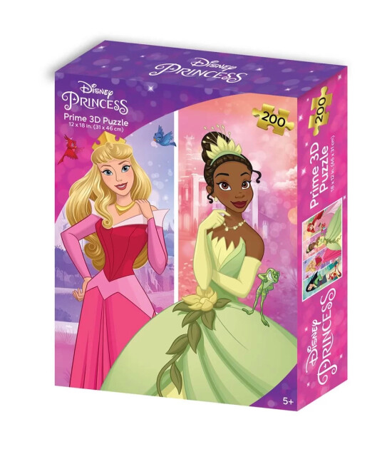 Prime 3D Disney Puzzle // Princess (200 Parça)